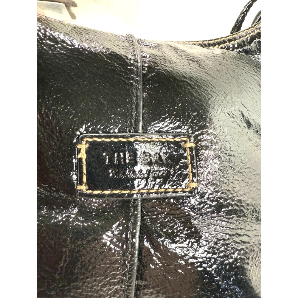 Vintage The Sak Patent Leather Hobo Shoulder Bag